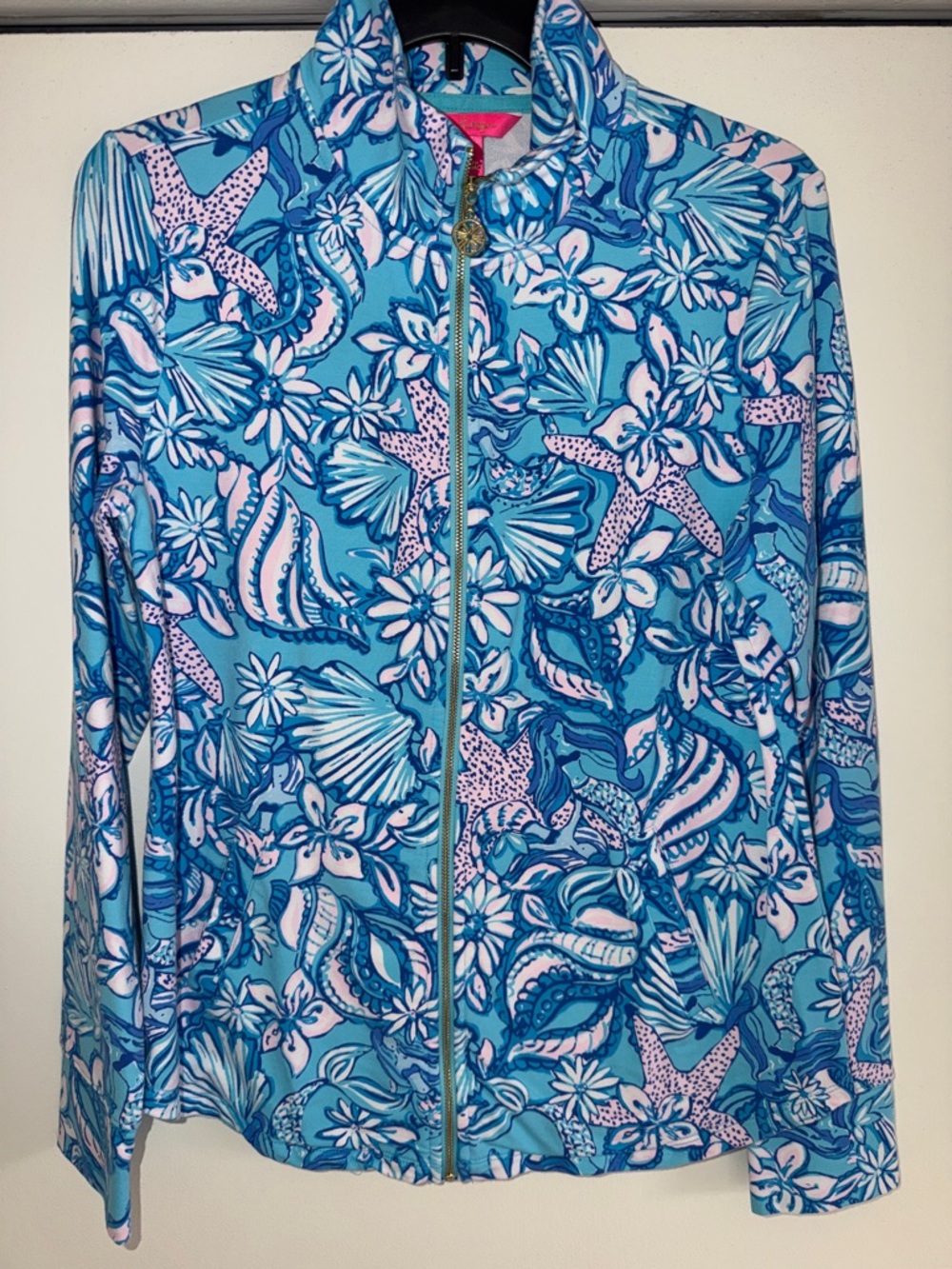 Lilly Pulitzer Leona Zip up size S Excellent used condition